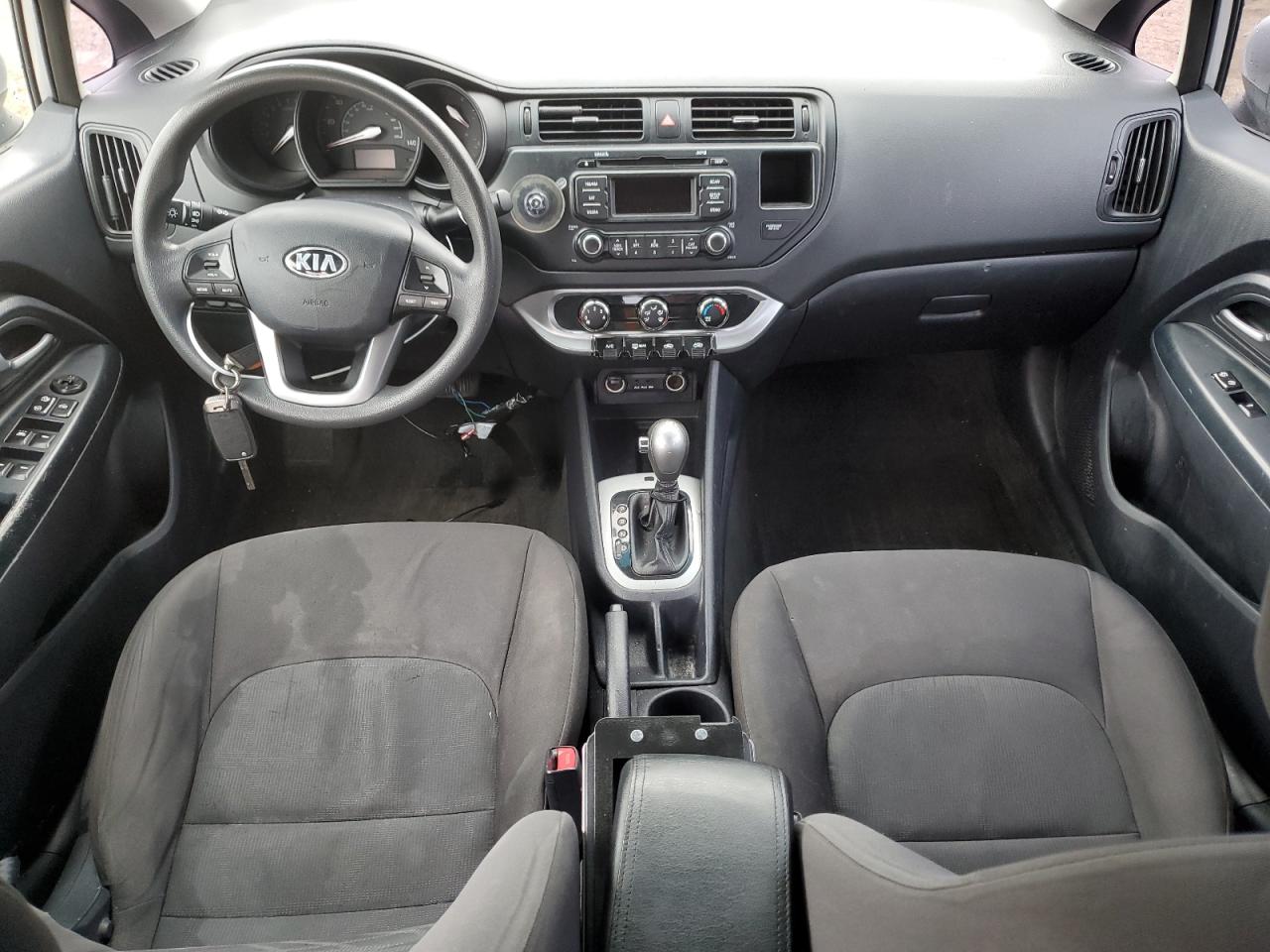 KNADM4A35E6353809 2014 Kia Rio Lx