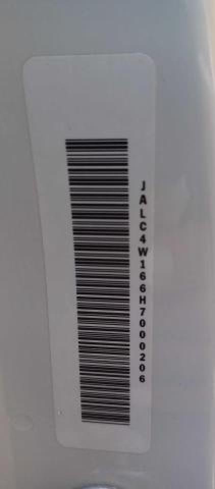 JALC4W166H7000206 2017 Isuzu Npr Hd