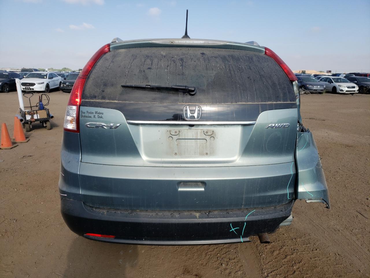 2012 Honda Cr-V Exl vin: 2HKRM4H75CH608379