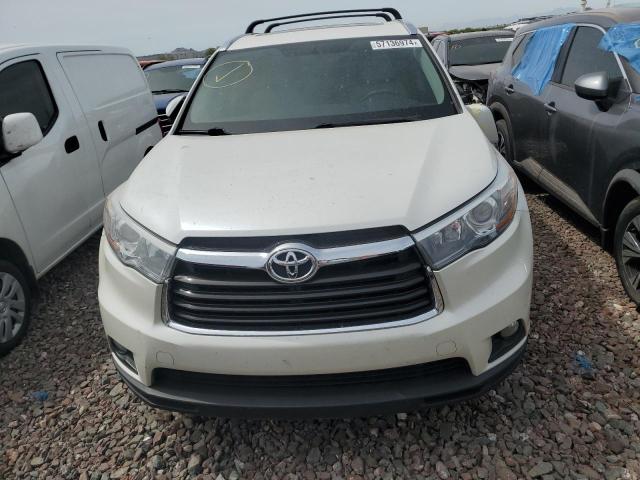 2016 Toyota Highlander Xle VIN: 5TDKKRFH5GS143201 Lot: 57136974