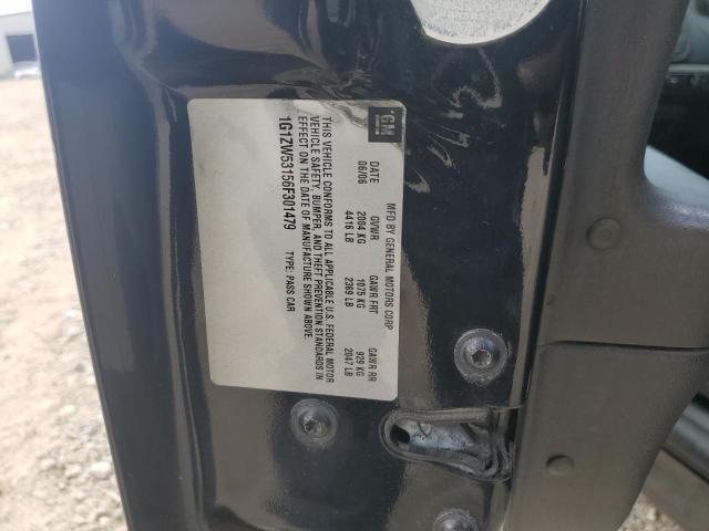 2006 Chevrolet Malibu Ss VIN: 1G1ZW53156F301479 Lot: 57261114