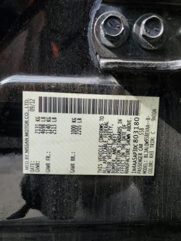 2013 Nissan Maxima S VIN: 1N4AA5AP3DC803180 Lot: 60223384