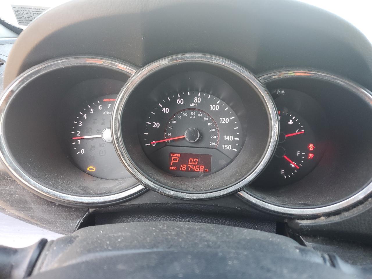 5XYKTCA67CG297805 2012 Kia Sorento Base