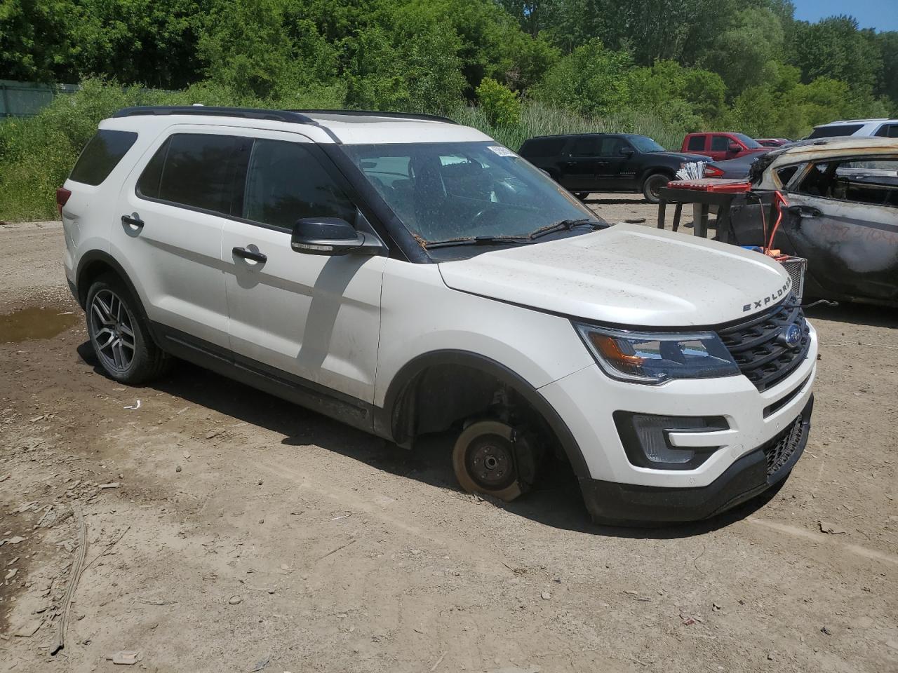 1FM5K8GT3HGC84057 2017 Ford Explorer Sport