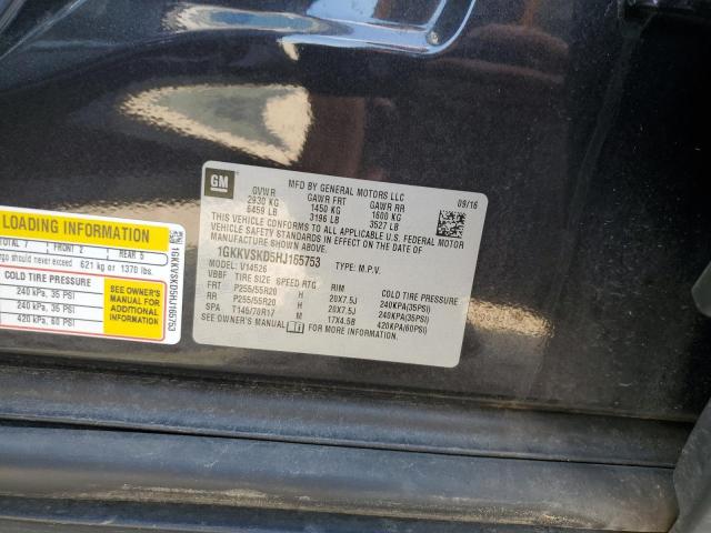 2017 GMC Acadia Limited Slt-2 VIN: 1GKKVSKD5HJ165753 Lot: 59162004