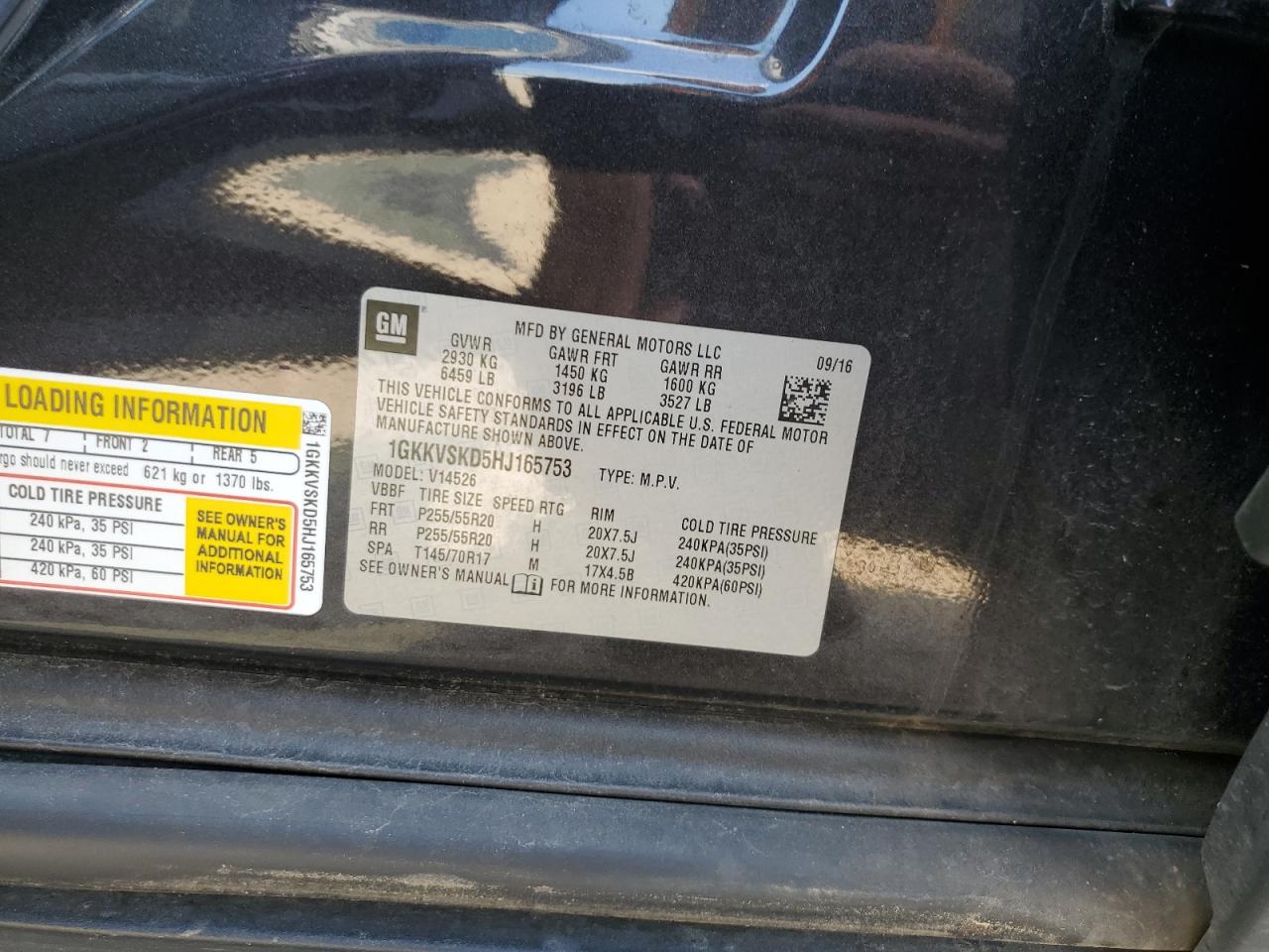 1GKKVSKD5HJ165753 2017 GMC Acadia Limited Slt-2