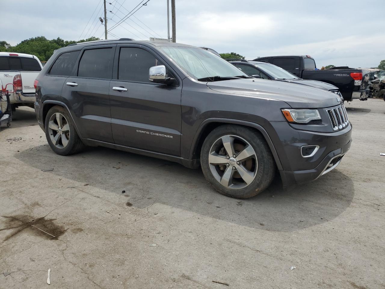 2014 Jeep Grand Cherokee Overland vin: 1C4RJFCM4EC298404