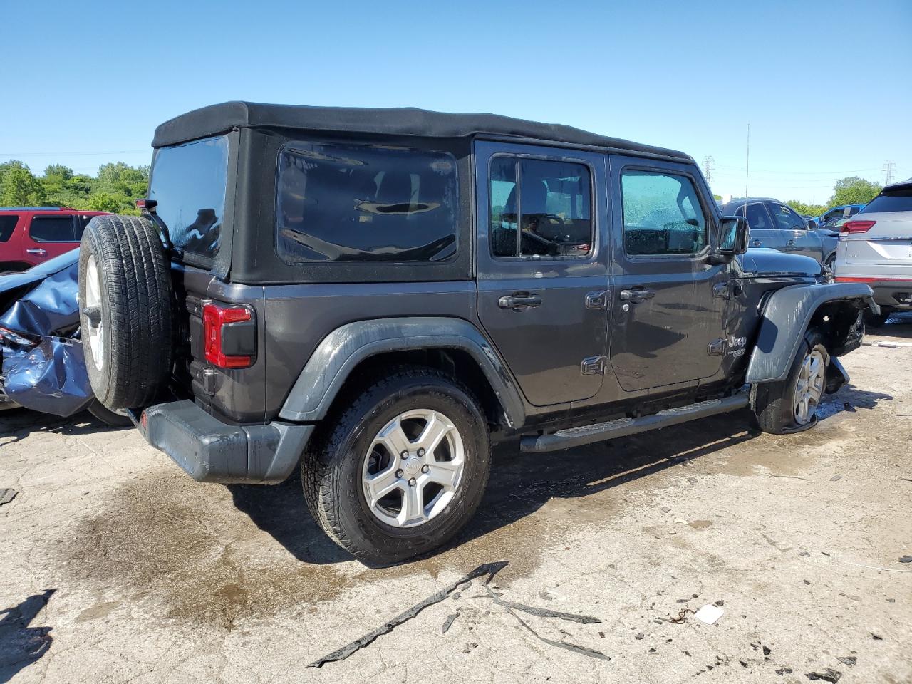 2018 Jeep Wrangler Unlimited Sport vin: 1C4HJXDGXJW151524