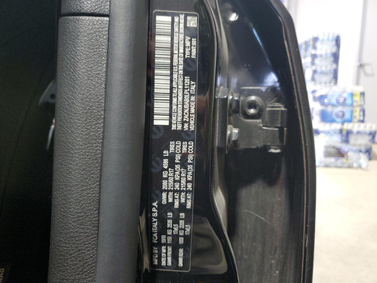 ZACNJBAB0LPL11261 2020 Jeep Renegade Sport