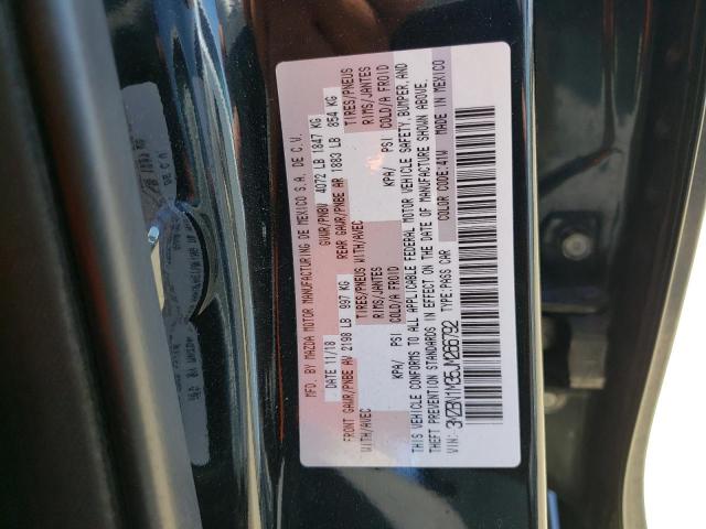 2018 Mazda 3 Grand Touring VIN: 3MZBN1M35JM266792 Lot: 58699374