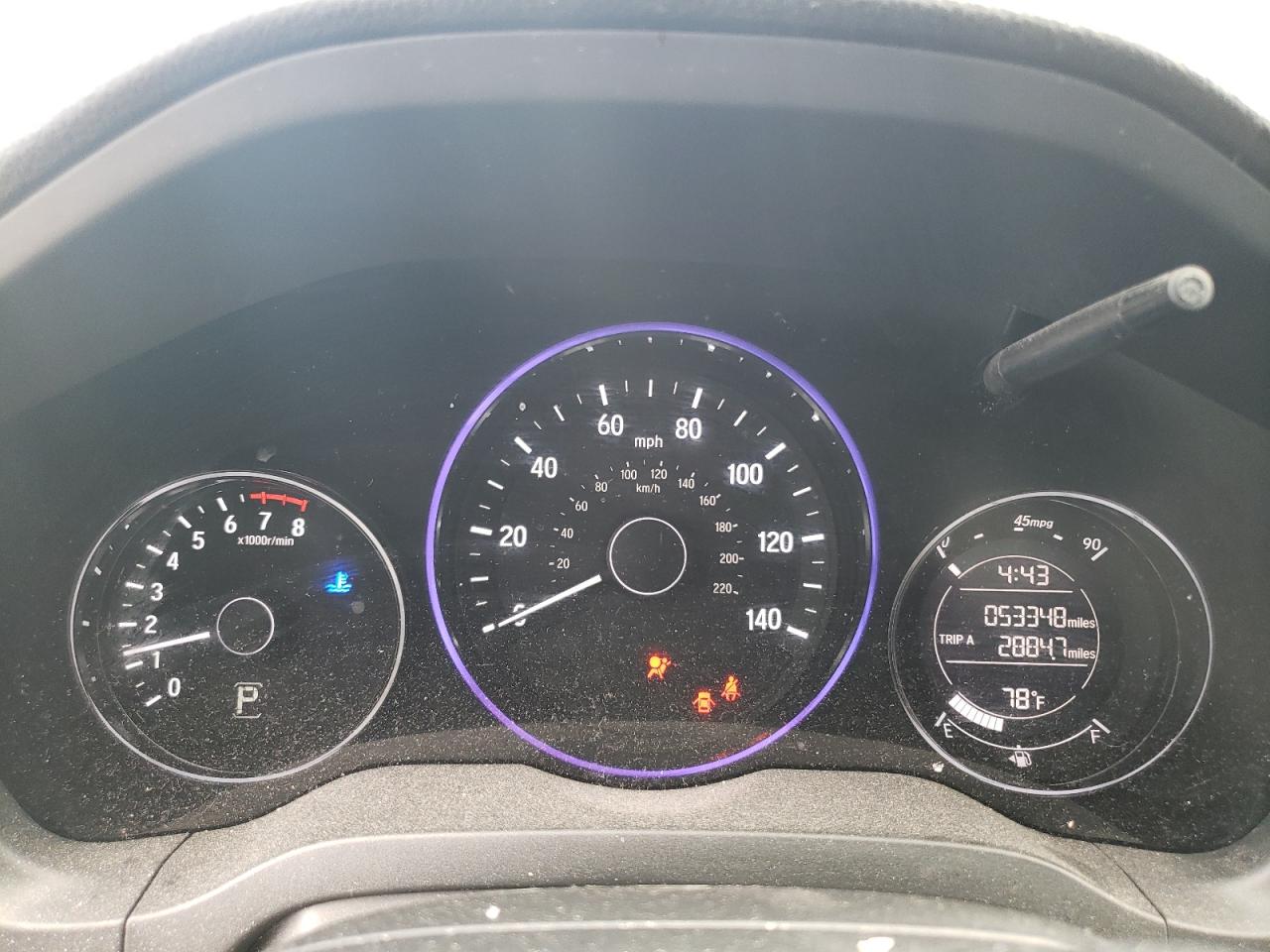 3CZRU6H77HM726893 2017 Honda Hr-V Exl