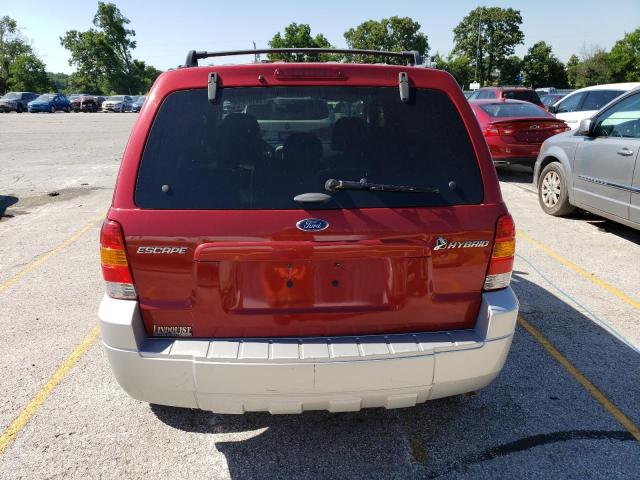 2006 Ford Escape Hev VIN: 1FMCU96H16KA39742 Lot: 59107214
