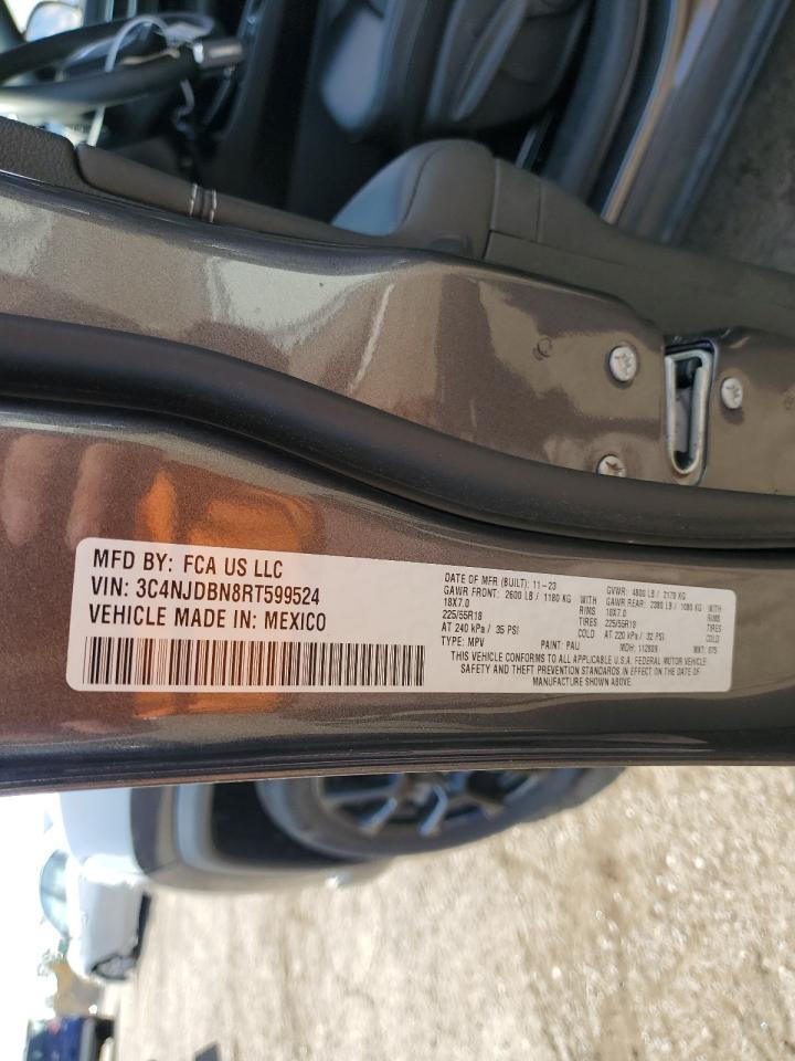 3C4NJDBN8RT599524 2024 Jeep Compass Latitude