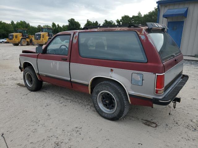 1991 Chevrolet Blazer S10 VIN: 1GNCS18Z6M8219589 Lot: 59825394