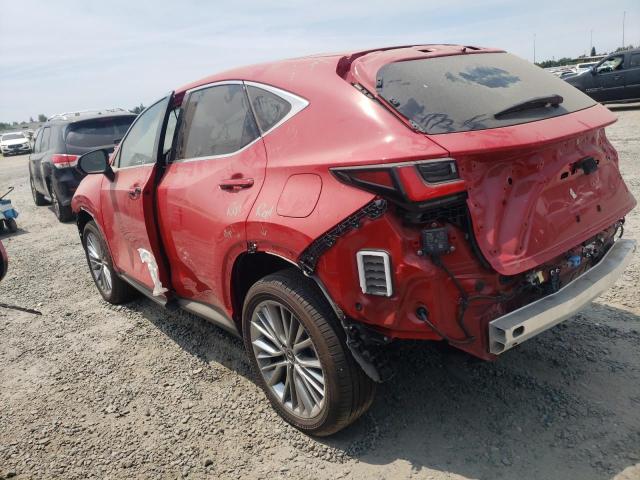 LEXUS NX 350H BA 2024 red  hybrid engine JTJHKCEZXR2023886 photo #3