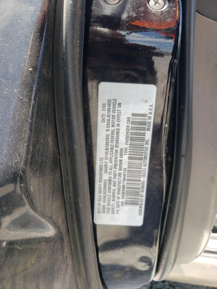 4S3BH6867Y6649123 2000 Subaru Legacy Outback Limited