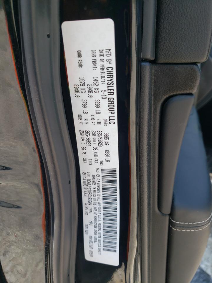 1C4RJFCT8EC183604 2014 Jeep Grand Cherokee Overland