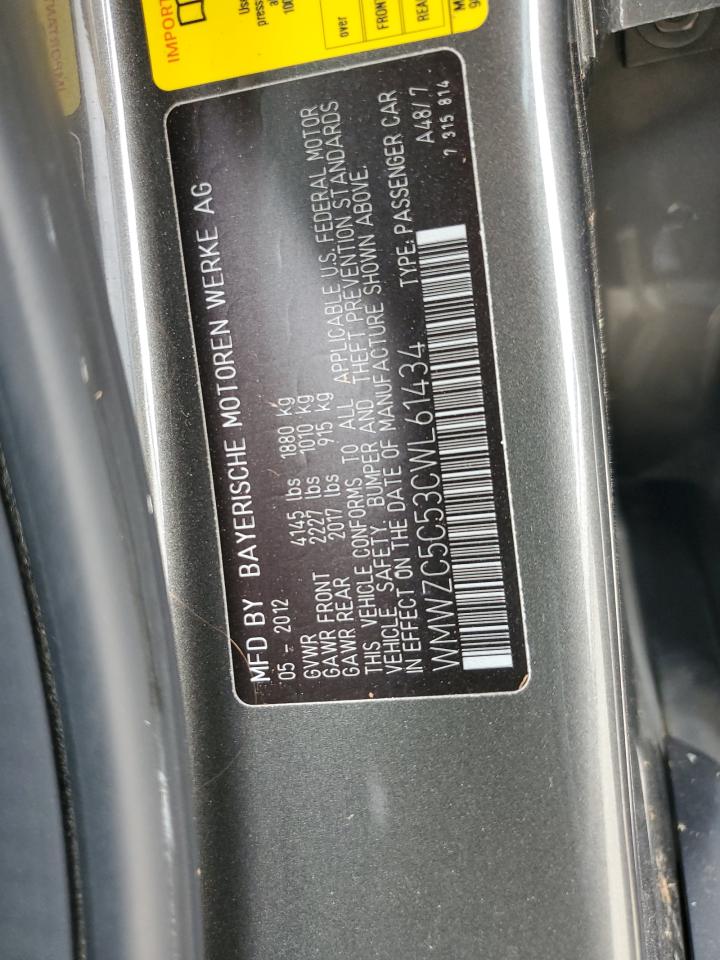 WMWZC5C53CWL61434 2012 Mini Cooper S Countryman