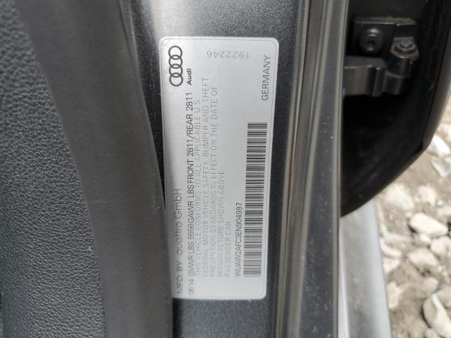 2014 Audi Rs7 VIN: WUAW2AFC3EN904997 Lot: 58507484