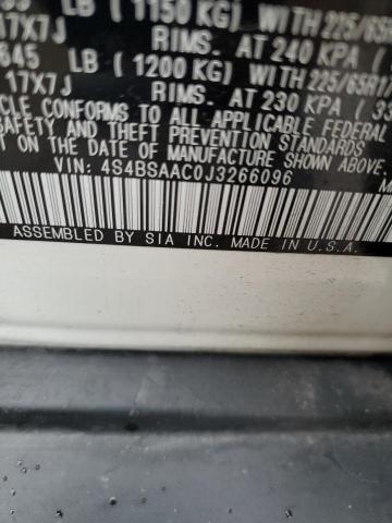 2018 Subaru Outback 2.5I VIN: 4S4BSAAC0J3266096 Lot: 57679364