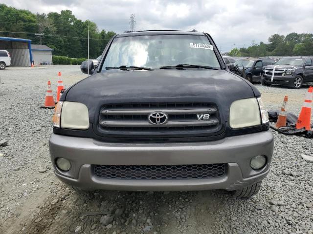 2003 Toyota Sequoia Sr5 VIN: 5TDZT34A43S159804 Lot: 57735324