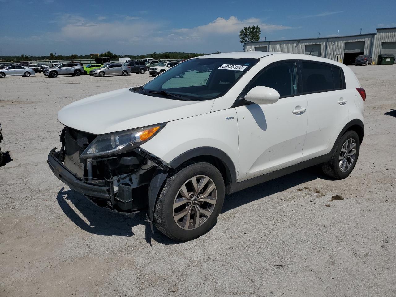 KNDPBCAC2G7826109 2016 Kia Sportage Lx