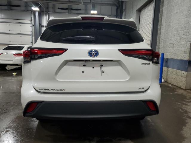 2021 Toyota Highlander Hybrid Xle VIN: 5TDHBRCH2MS530489 Lot: 59107054