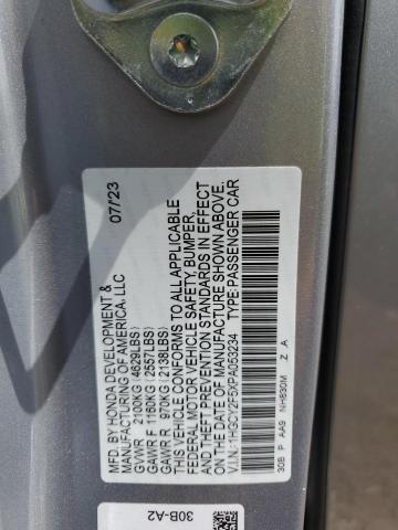 2023 HONDA ACCORD HYB 1HGCY2F5XPA053234  59244884