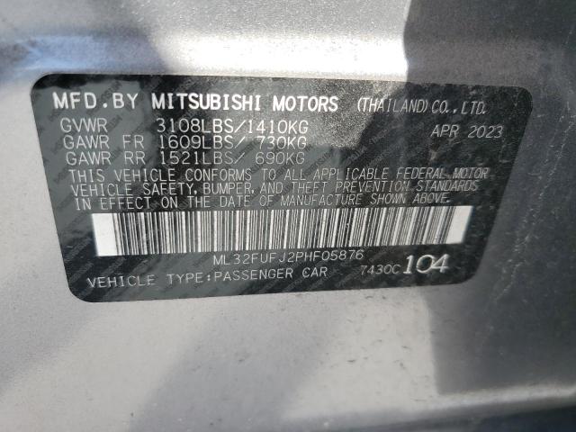 ML32FUFJ2PHF05876 Mitsubishi Mirage G4 12