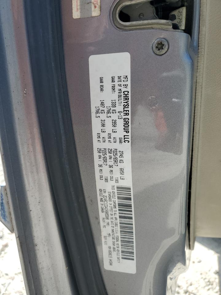 2C4RC1CG4DR805508 2013 Chrysler Town & Country Touring L