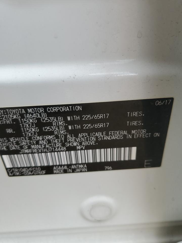 JTMRFREV1HJ714448 2017 Toyota Rav4 Xle