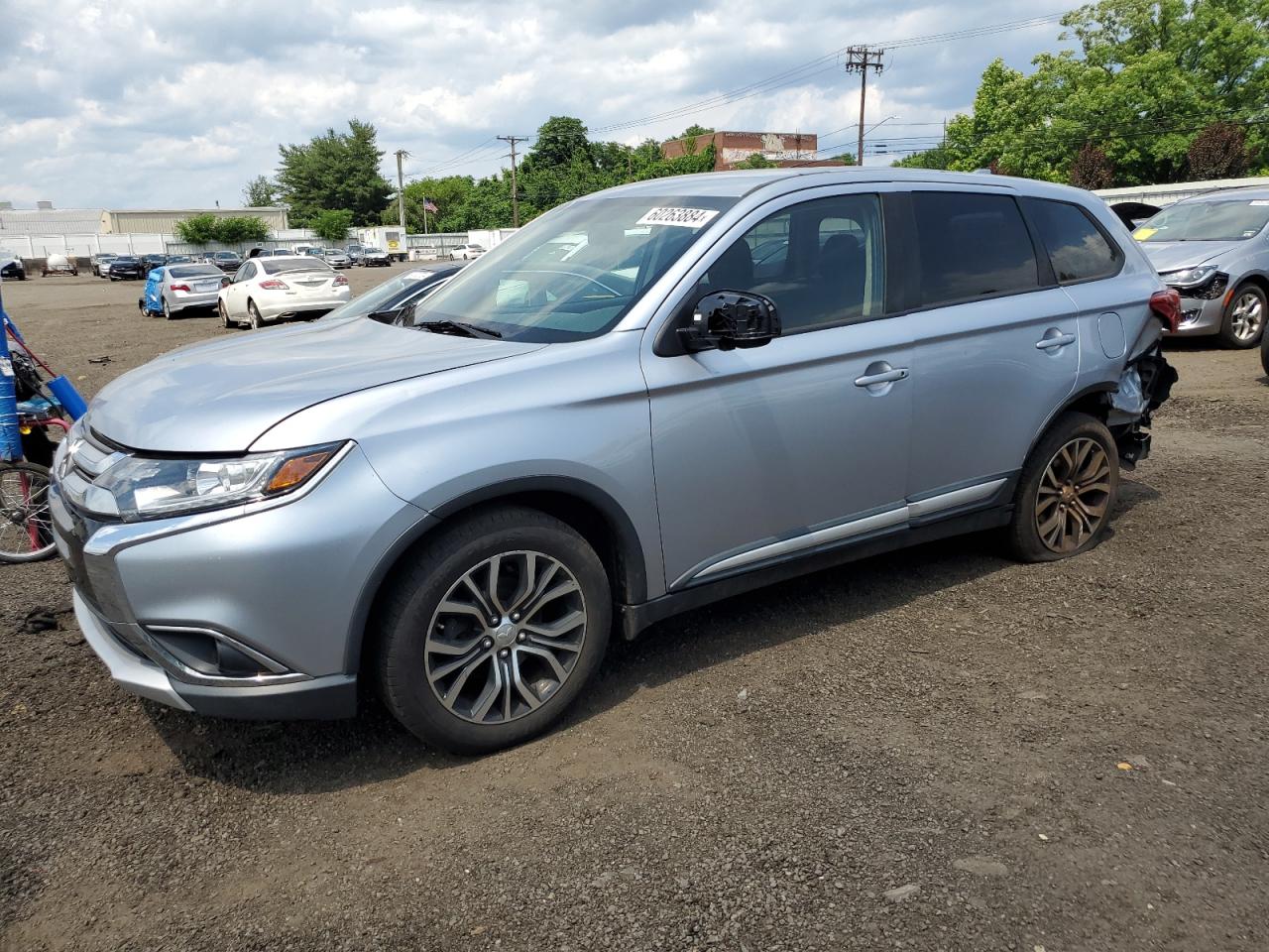 2017 Mitsubishi Outlander Es vin: JA4AZ2A35HZ000897