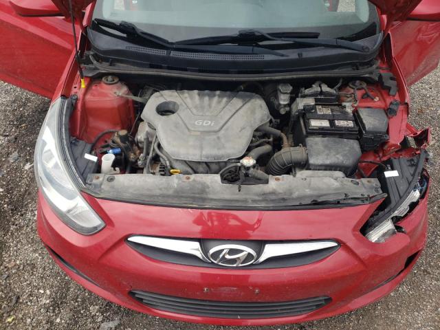 2013 Hyundai Accent Gls VIN: KMHCT5AE7DU125969 Lot: 58012084