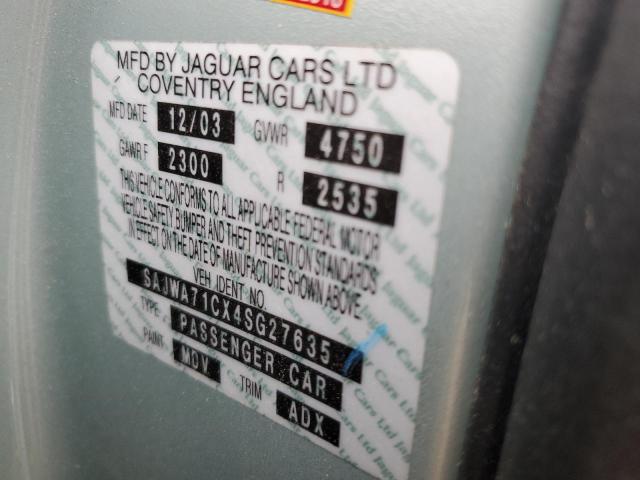 2004 Jaguar Xj8 VIN: SAJWA71CX4SG27635 Lot: 59644704