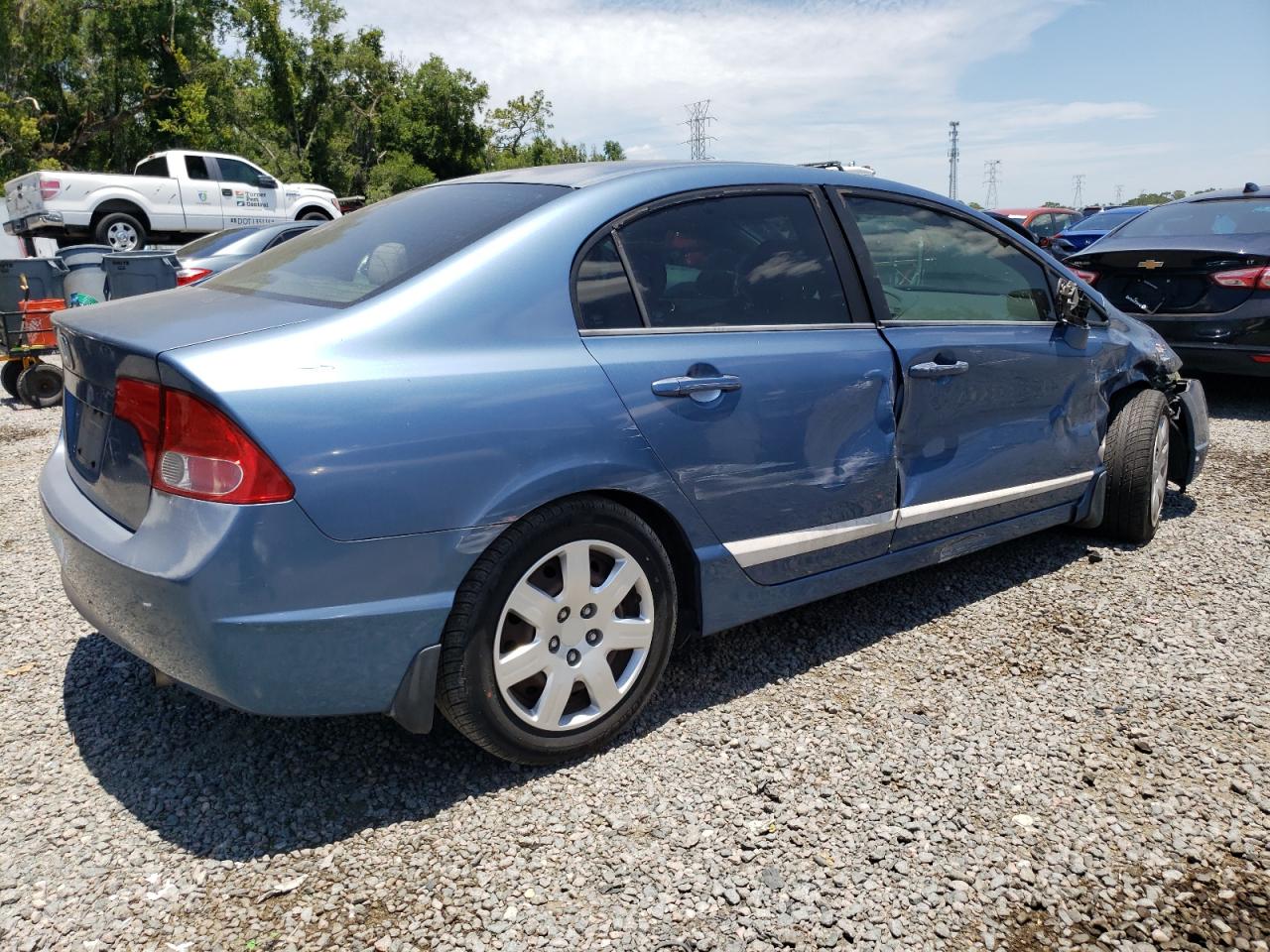 1HGFA16547L055495 2007 Honda Civic Lx