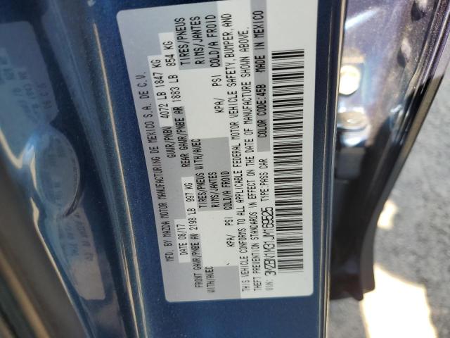 2018 Mazda 3 Grand Touring VIN: 3MZBN1M31JM169525 Lot: 60493314