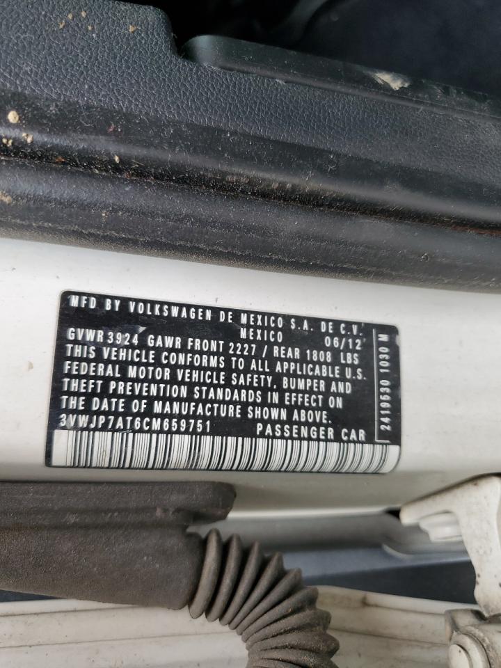 3VWJP7AT6CM659751 2012 Volkswagen Beetle