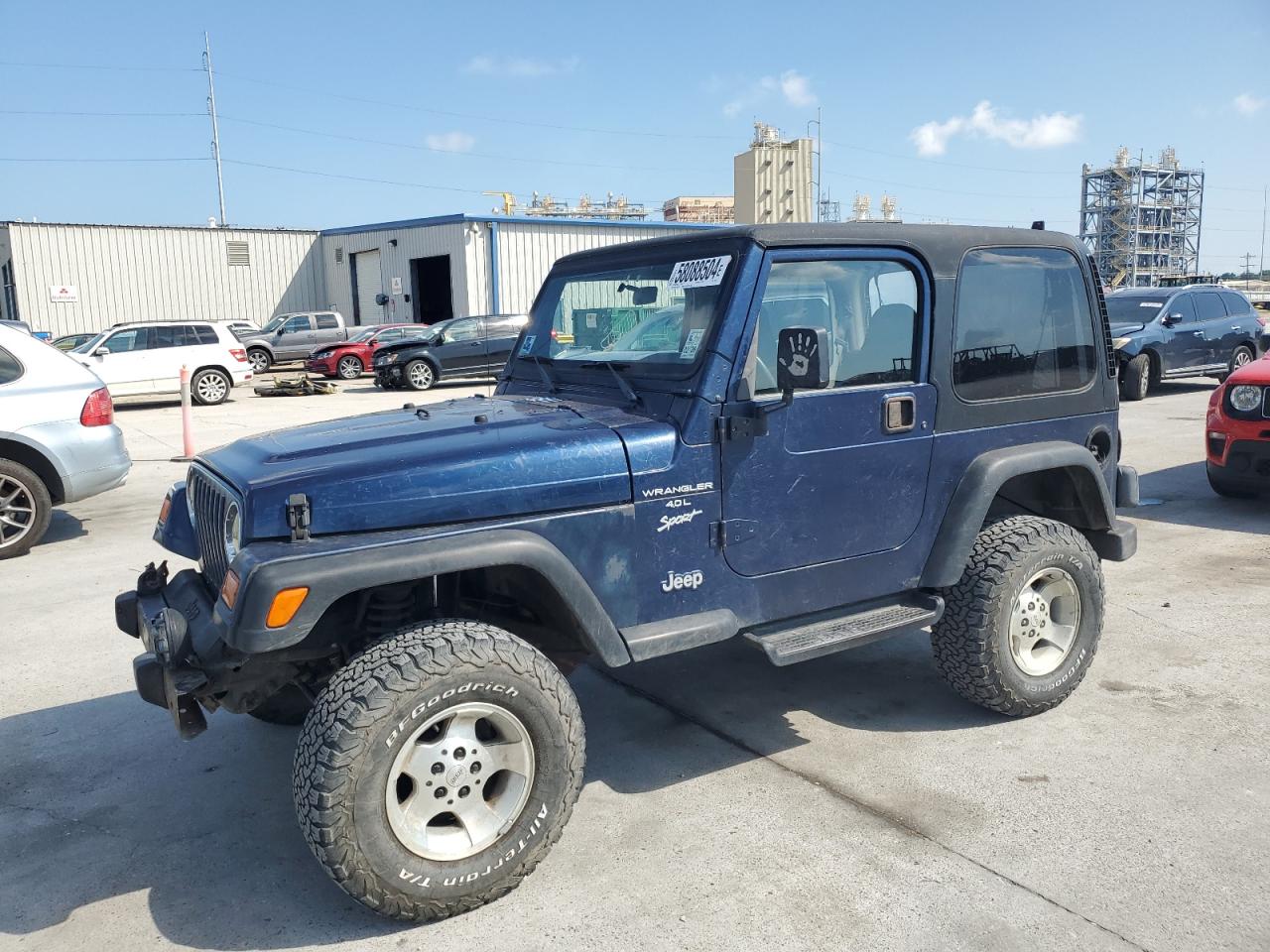 1J4FA49S6YP746291 2000 Jeep Wrangler / Tj Sport