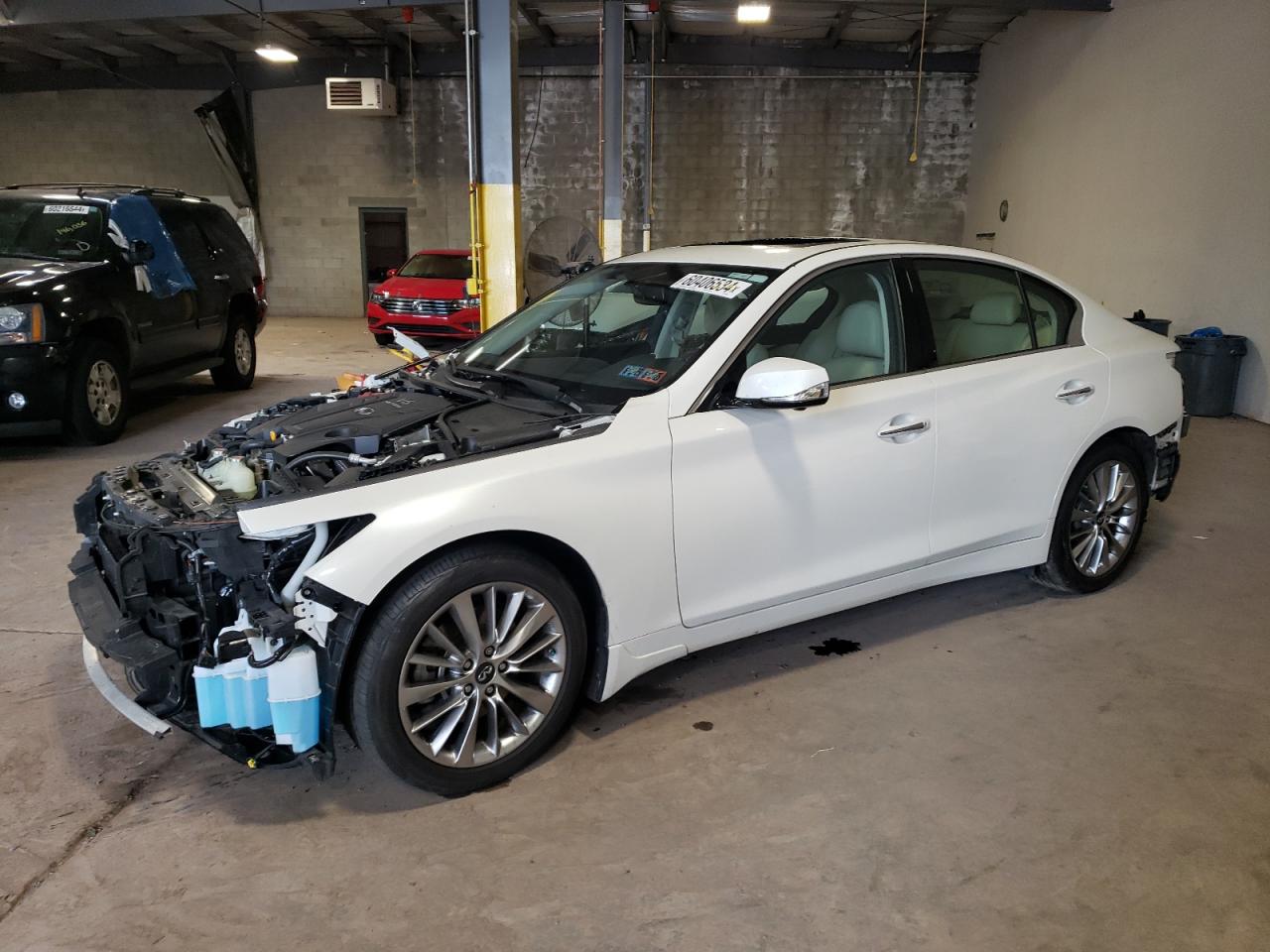 JN1EV7AR8KM553989 2019 Infiniti Q50 Luxe