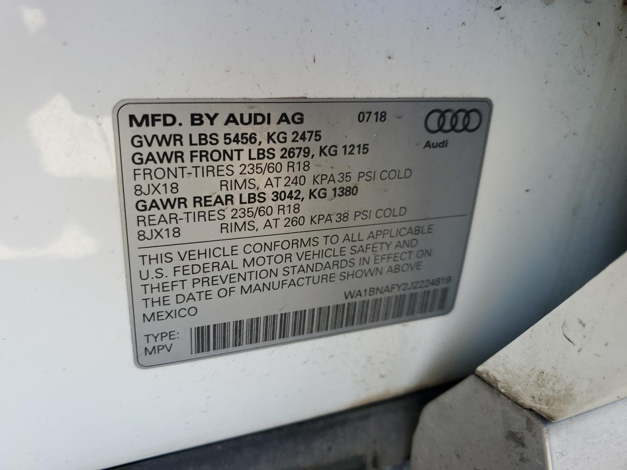 WA1BNAFY2J2224819 2018 Audi Q5 Premium Plus