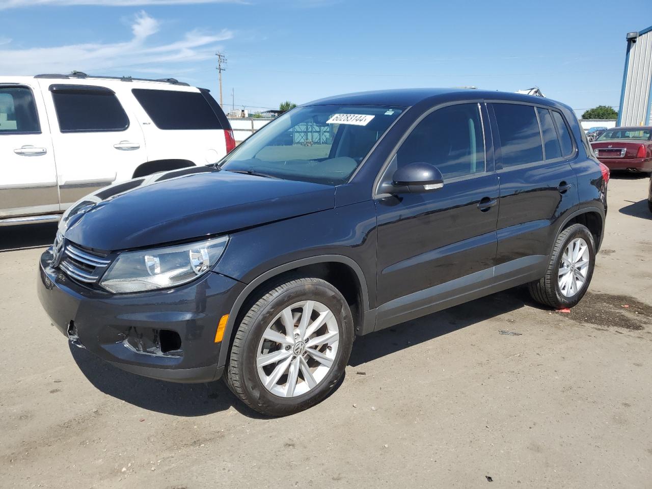 2017 Volkswagen Tiguan S vin: WVGBV7AX3HK052202