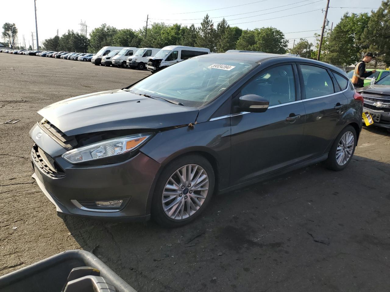 2015 Ford Focus Titanium vin: 1FADP3N24FL358028