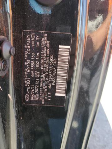 2013 Hyundai Veloster Turbo VIN: KMHTC6AE6DU145930 Lot: 57443234