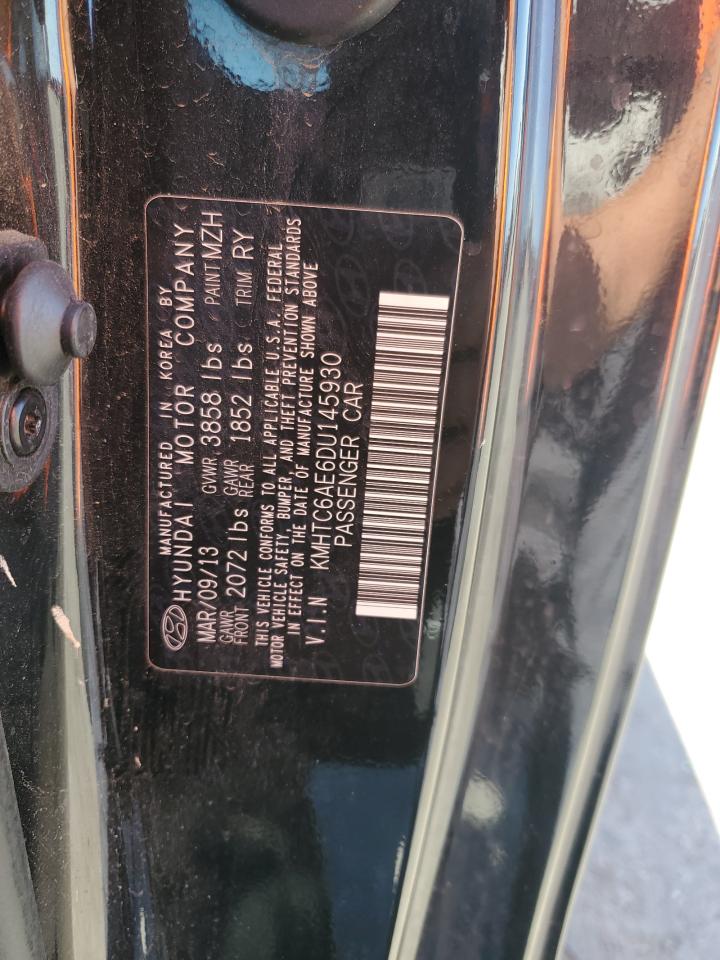 KMHTC6AE6DU145930 2013 Hyundai Veloster Turbo