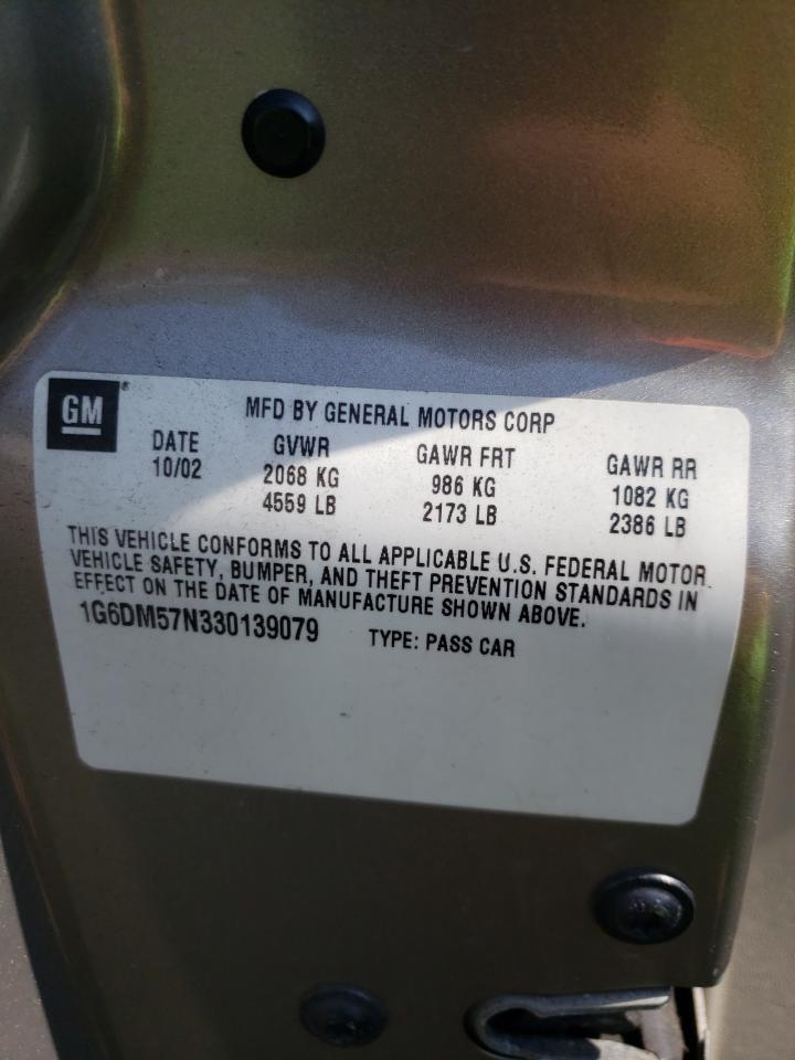 1G6DM57N330139079 2003 Cadillac Cts