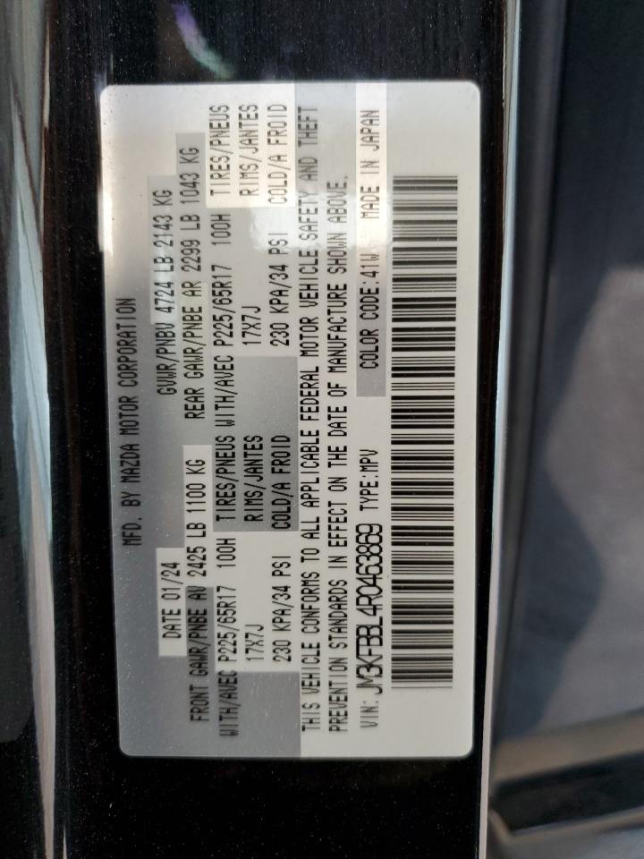 JM3KFBBL4R0463869 2024 Mazda Cx-5 Select