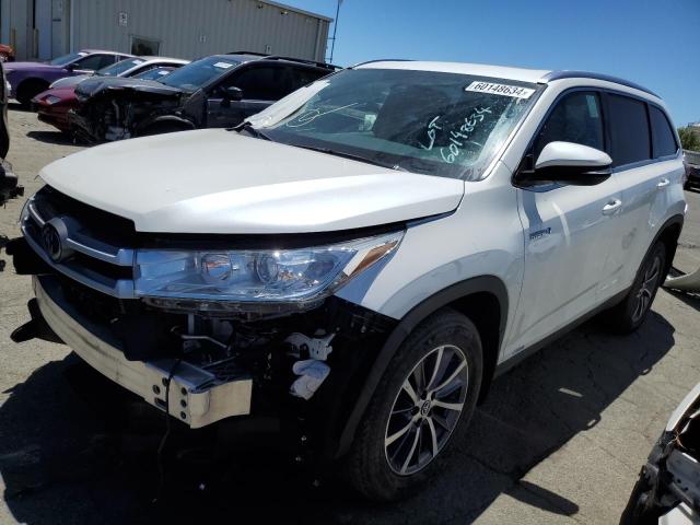 2019 Toyota Highlander Hybrid VIN: 5TDJGRFHXKS055895 Lot: 60148634