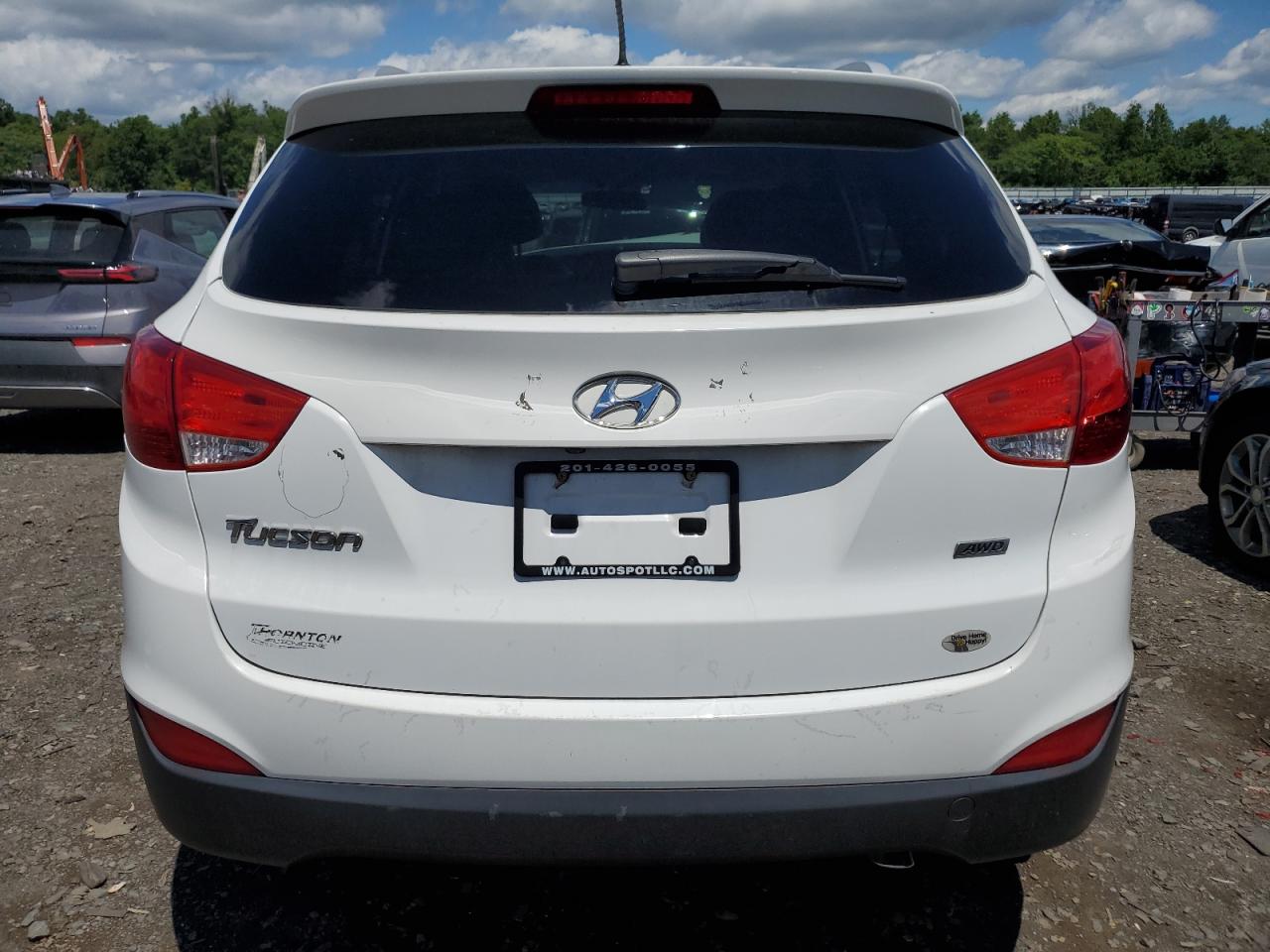 2014 Hyundai Tucson Gls vin: KM8JUCAG3EU909819