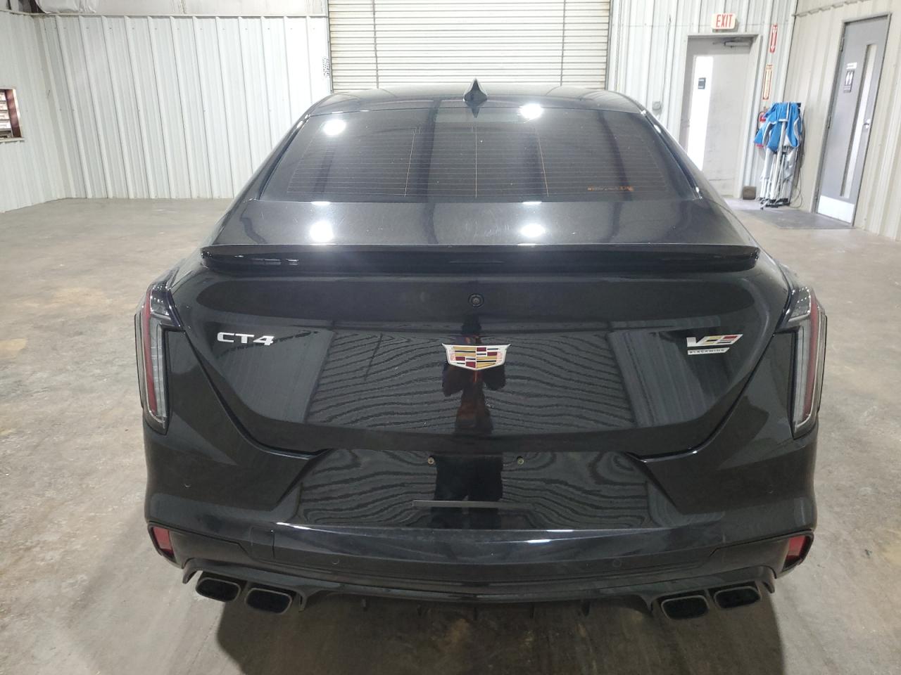 Lot #2872033167 2022 CADILLAC CT4-V BLAC