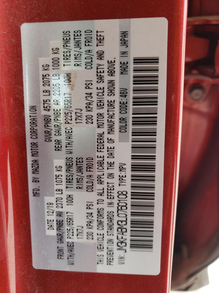 JM3KFABM3L0760108 2020 Mazda Cx-5 Sport